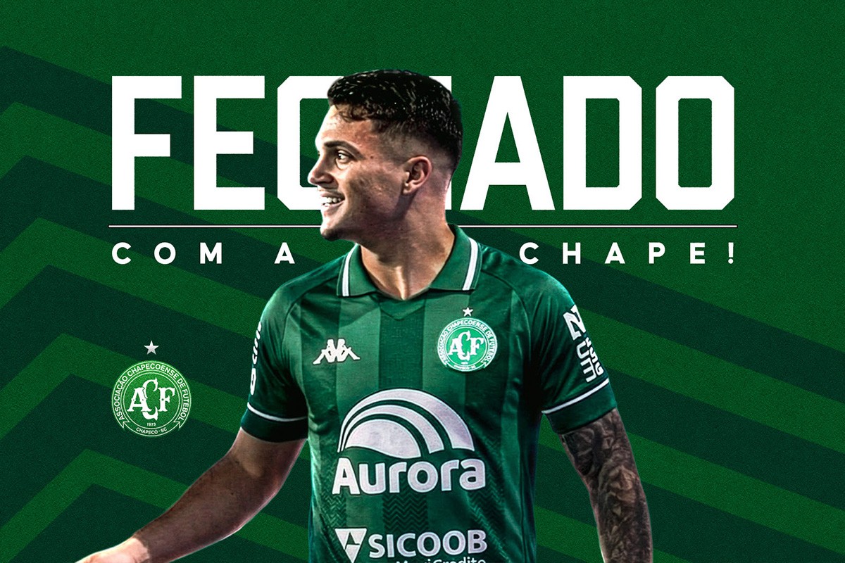 Chapecoense oficializa contratação de João Vitor