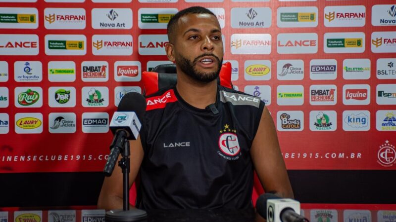 Kauê coloca como meta garantir calendário para o Campinense em 2027