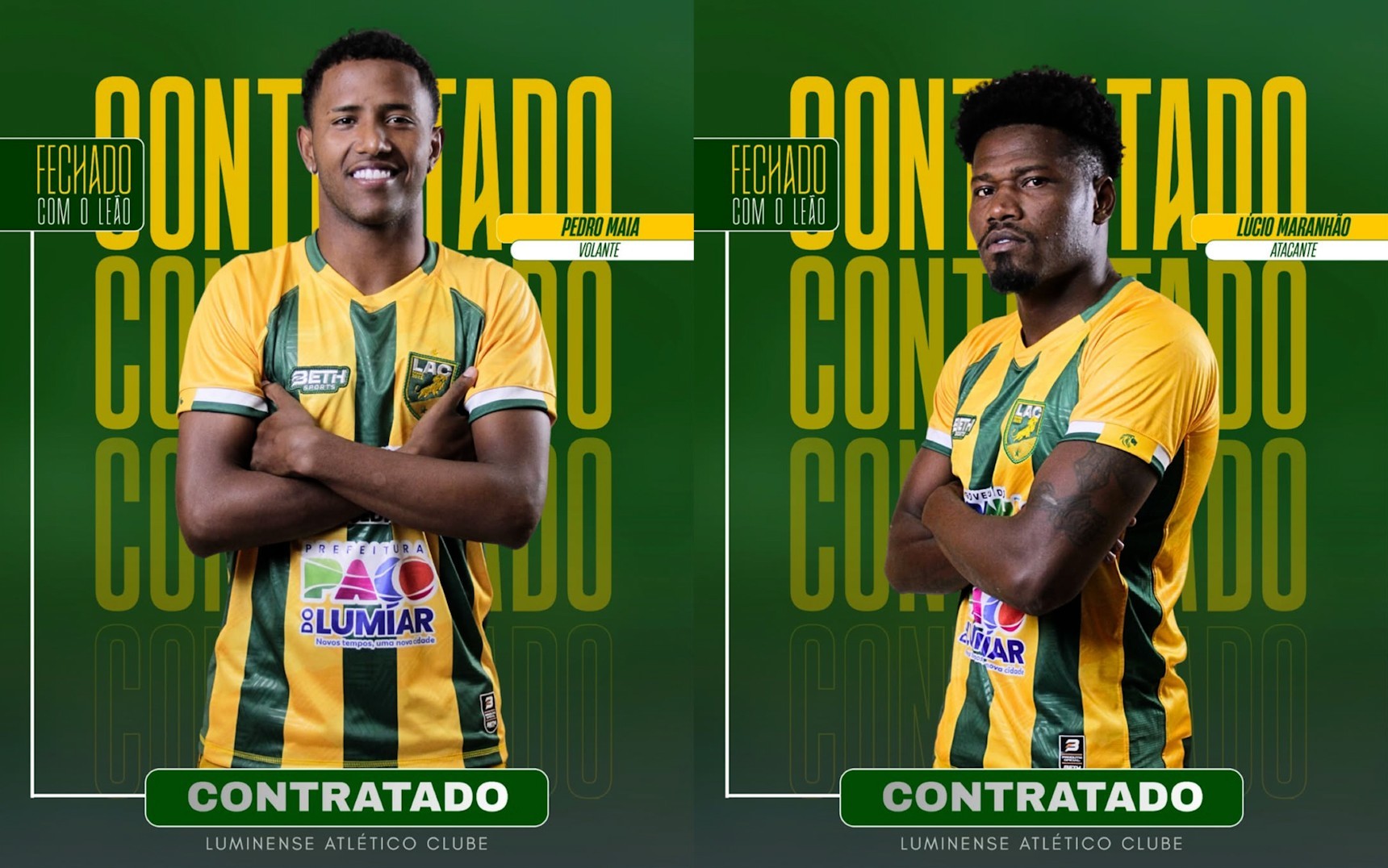Luminense anuncia mais dois reforços para a temporada 2026