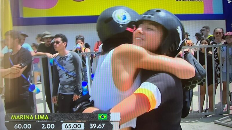 Marina Lima e Pietro Nunes, ambos de 14 anos, são campeões do Circuito Vert Battle 2025