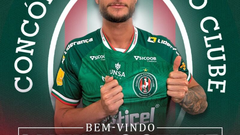 Concórdia anuncia lateral do Criciúma para o Catarinense