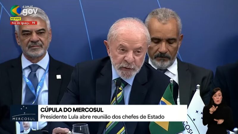 Cúpula do Mercosul em Foz do Iguaçu: Lula discursa agora