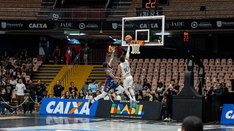 Desfalcado, Brasília joga mal, deslancha no fim, e vence o Fortaleza Basquete Cearense