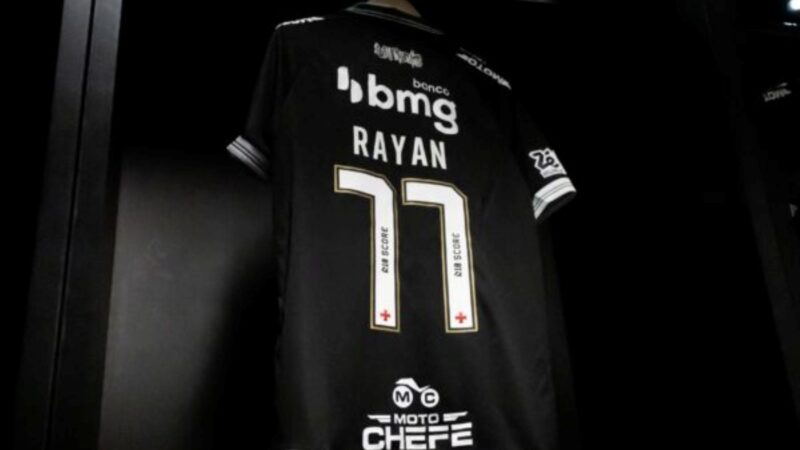 Vasco acerta renovação com patrocinador até 2027