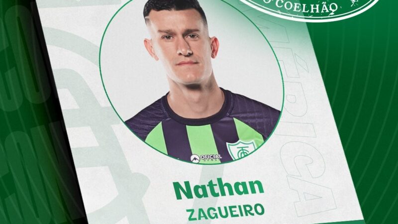 América-MG anuncia contratação de zagueiro revelado pelo Palmeiras