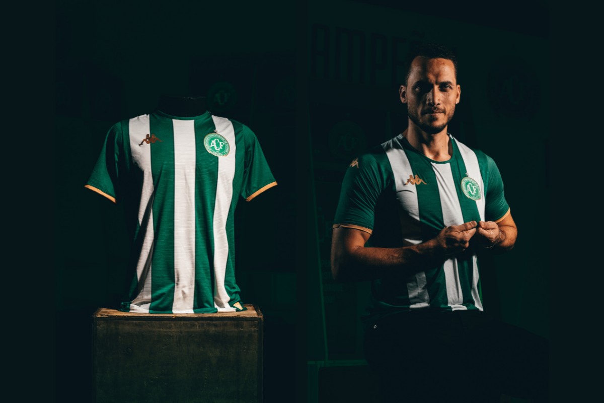 Chapecoense lança uniforme em homenagem ao Atlético Nacional e vítimas do acidente aéreo