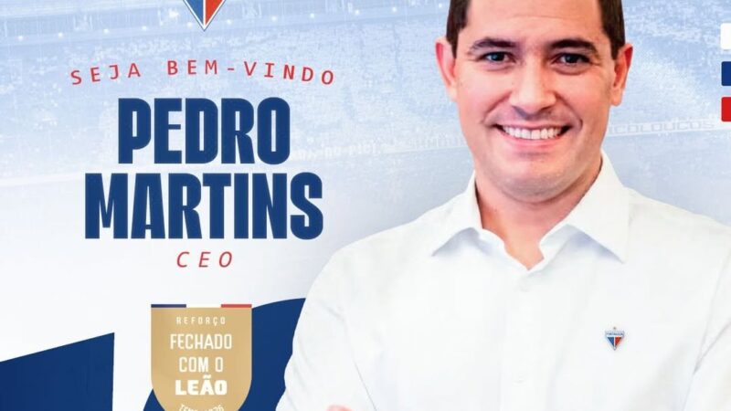 Pedro Martins é o novo CEO de futebol do Fortaleza