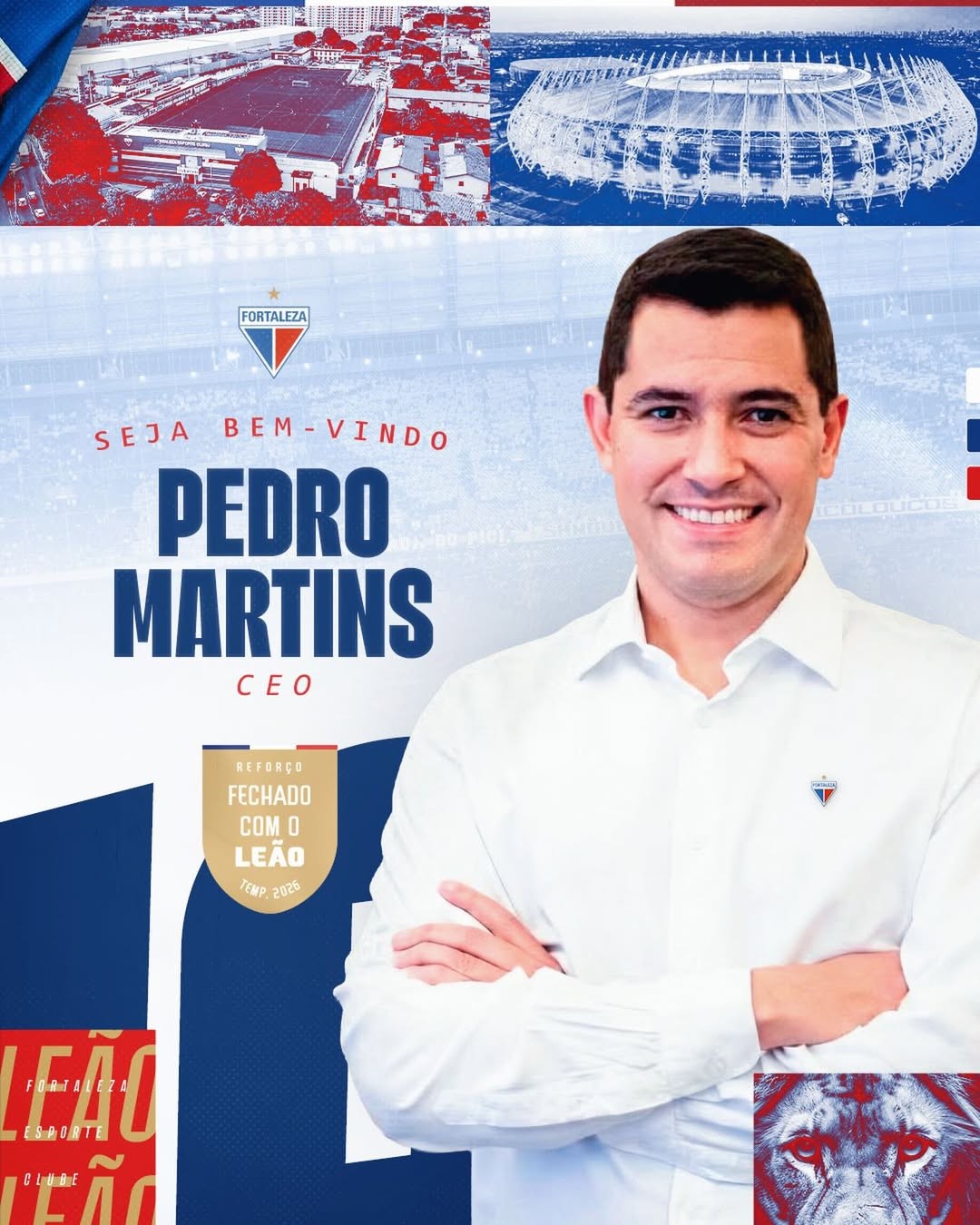 Pedro Martins é o novo CEO de futebol do Fortaleza