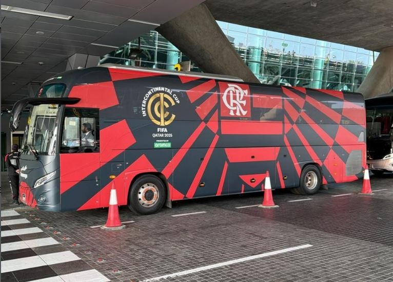 Flamengo chega ao Catar para a disputa da Copa Intercontinental