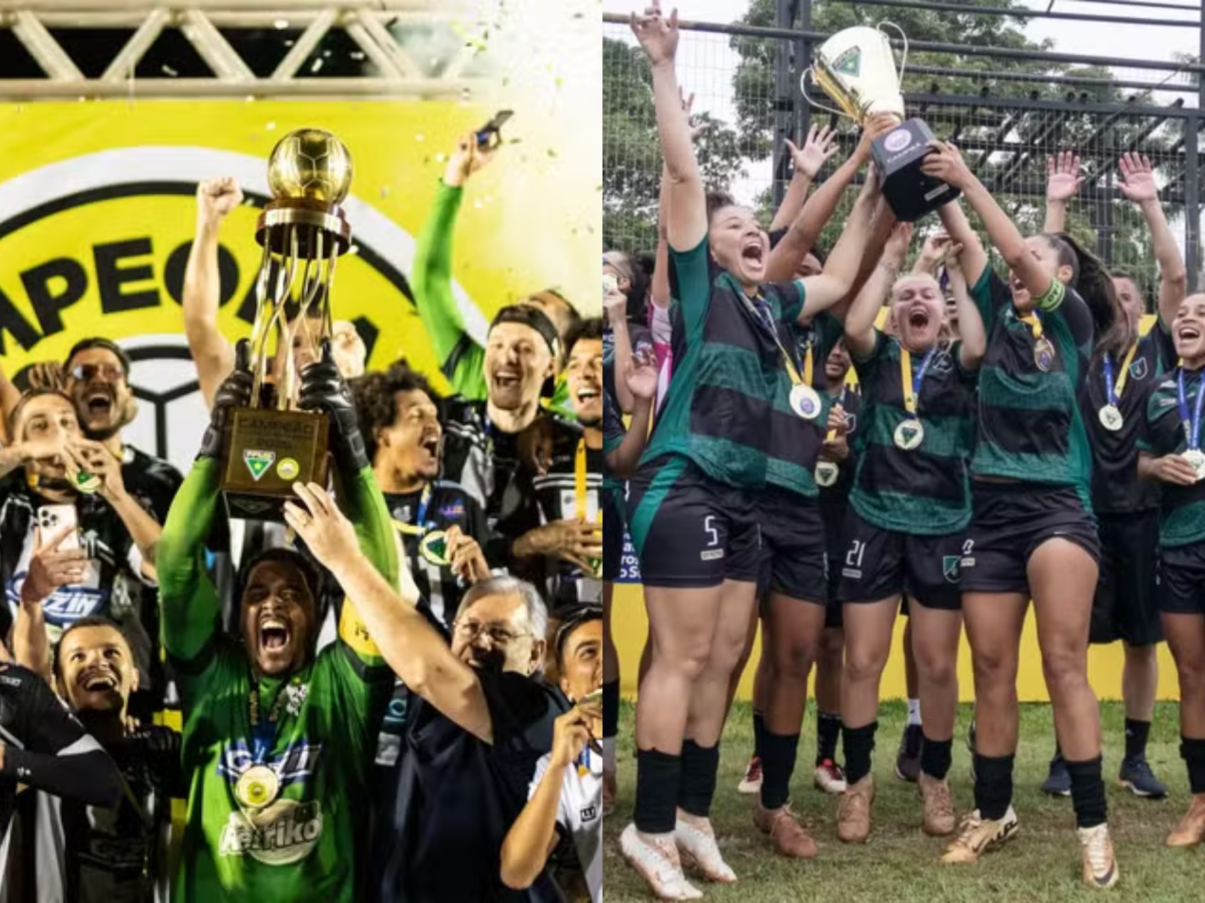 Quem foram os campeões do futebol de MS em 2025? Relembre campanhas