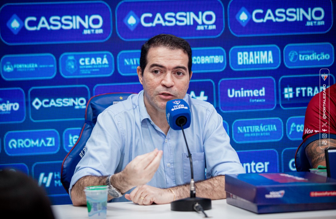 CEO do Fortaleza revela ter emprestado dinheiro ao clube e reduzido salário: “Mercenário?”