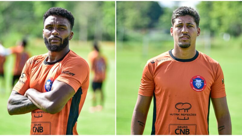 Zagueiros Weslley Rodrigues e Matheus Serra são os novos reforços anunciados pelo Parintins