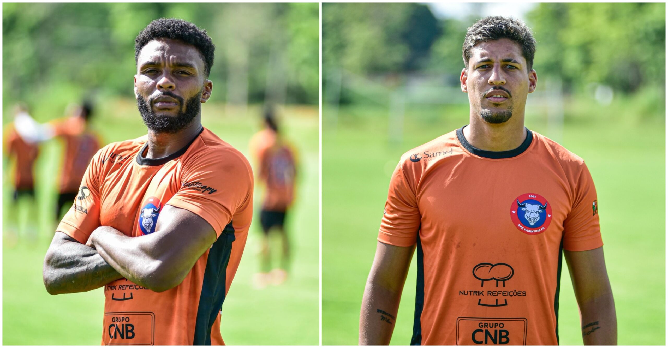 Zagueiros Weslley Rodrigues e Matheus Serra são os novos reforços anunciados pelo Parintins