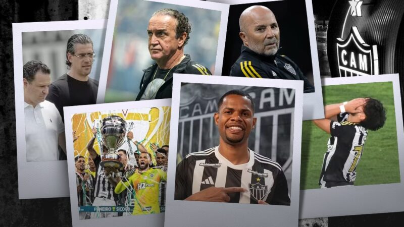 Retrospectiva: Atlético-MG vai do hexa a decepção em ano de “filme repetido” e sufoco financeiro