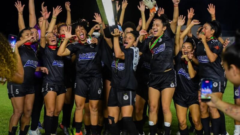 Rio Negro é tricampeão roraimense de futebol feminino