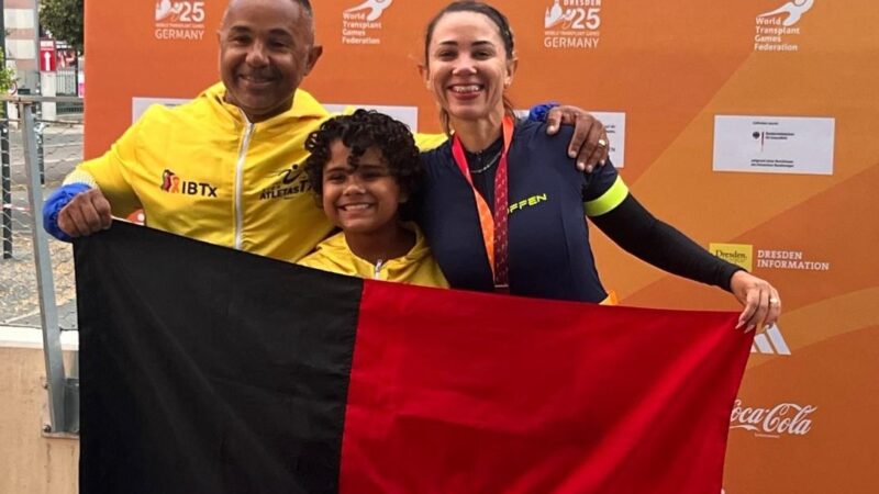 Casal transplantado brilha em competições e usa o esporte para promover a doação de órgãos