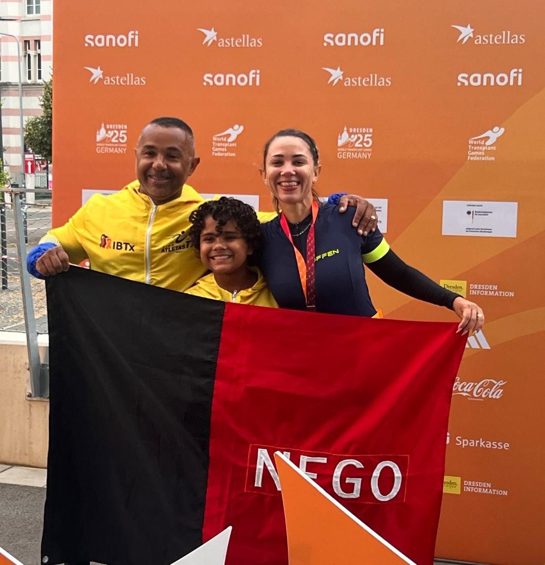 Casal transplantado brilha em competições e usa o esporte para promover a doação de órgãos