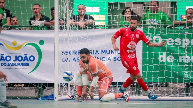 Série Ouro de Futsal: Polivalente é punido por escalação irregular e Vila Nova assume vaga na final
