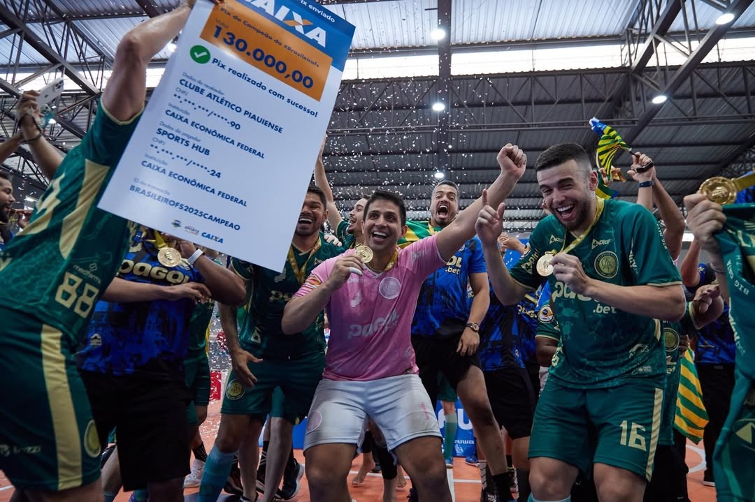 Brasileiro de Futsal 2025: saiba quanto que o Atlético-PI faturou em premiação na competição