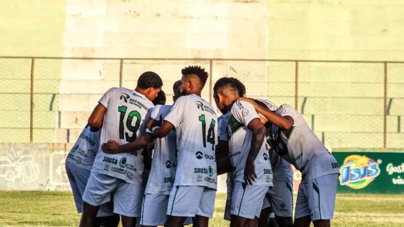 Sousa e Iguatu ficam no 1 a 1 no Estádio Marizão