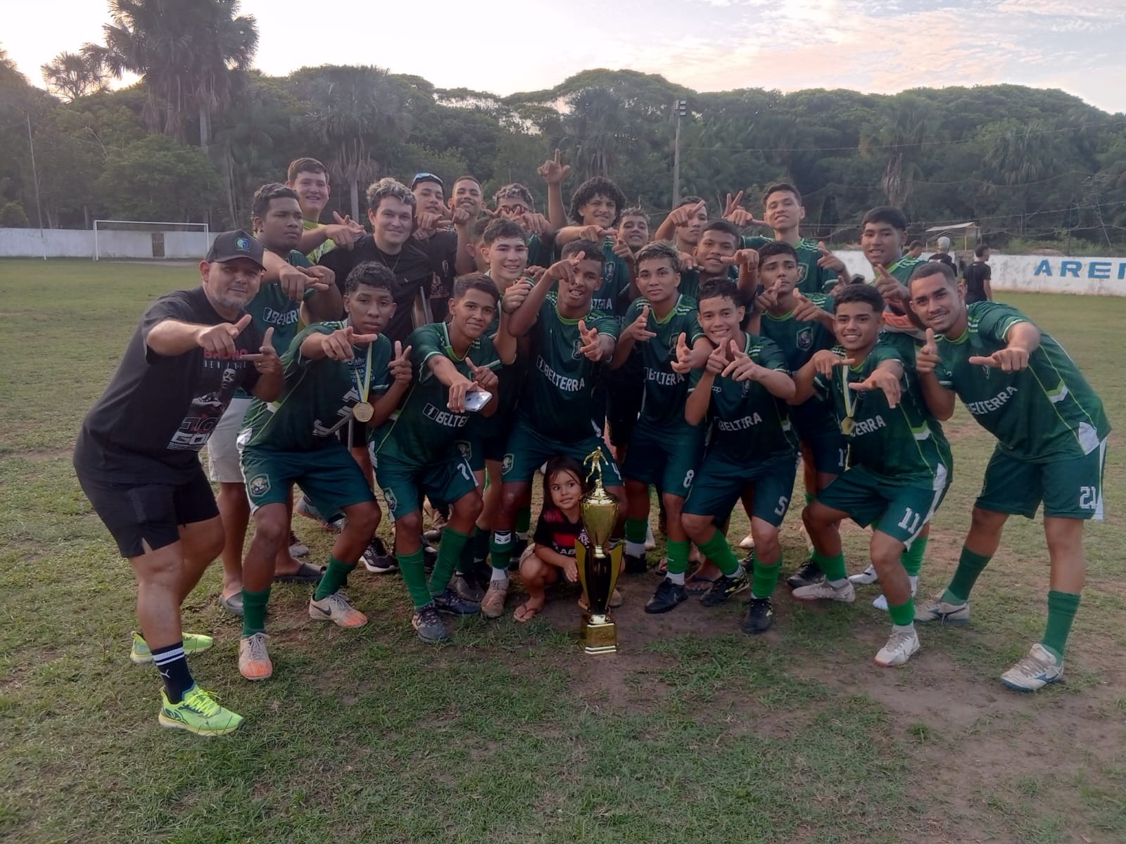 Seleção de Belterra é campeã da 7ª Copa da Grade Área do Maicá