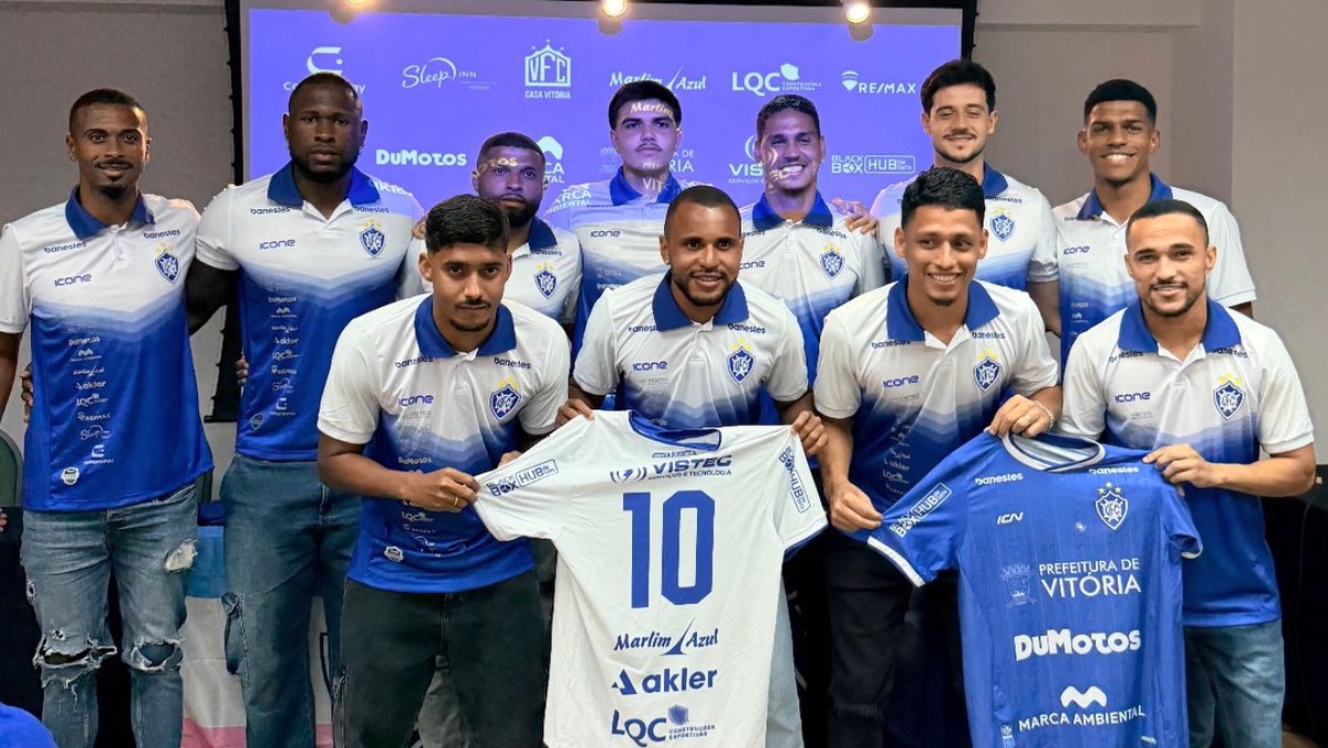 Com 14 reforços, Vitória-ES elenco para a temporada 2026