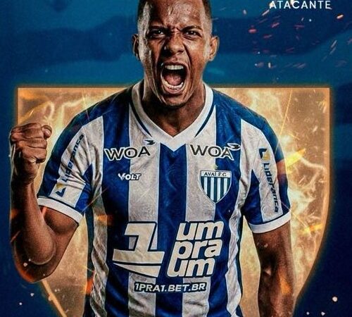 Avaí anuncia a contratação do atacante Talisson