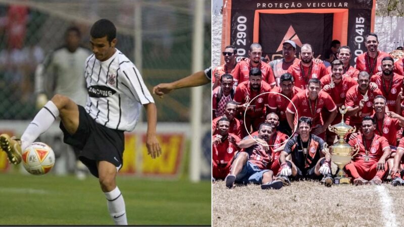 Lembra dele? Ex-Corinthians vira destaque na várzea e conquista título amador em PE