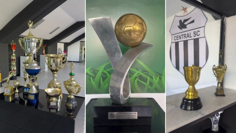 Taça de 86, fotos históricas e mais: veja detalhes do acervo inaugurado pelo Central