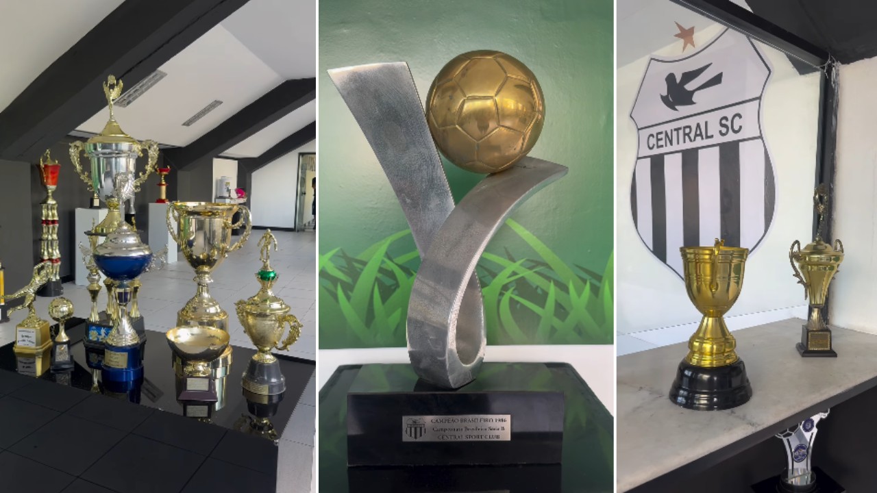 Taça de 86, fotos históricas e mais: veja detalhes do acervo inaugurado pelo Central