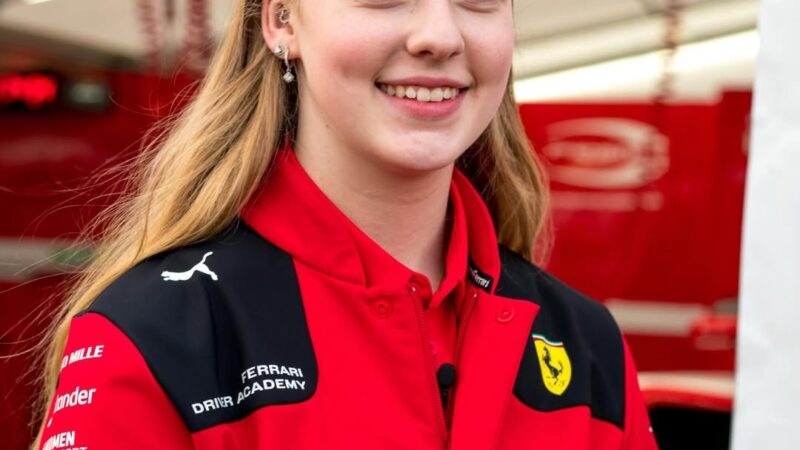 Aurelia Nobels anuncia saída da Academia de Pilotos da Ferrari