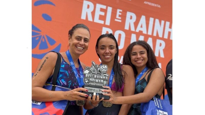 Trio petropolitano conquista vice-campeonato geral no Rei e Rainha do Mar