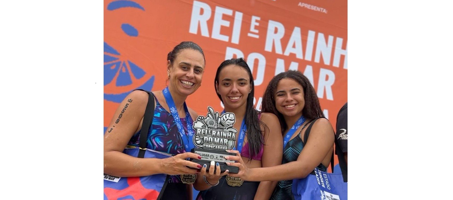 Trio petropolitano conquista vice-campeonato geral no Rei e Rainha do Mar