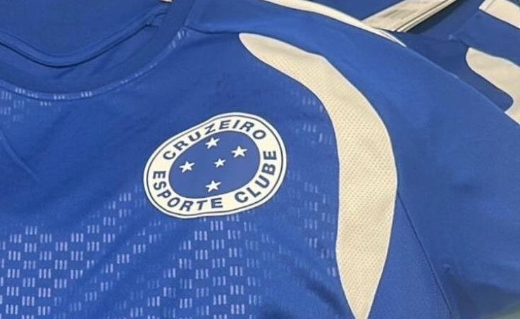 Cruzeiro tem imagens do uniforme de treino de 2026 vazadas; veja fotos