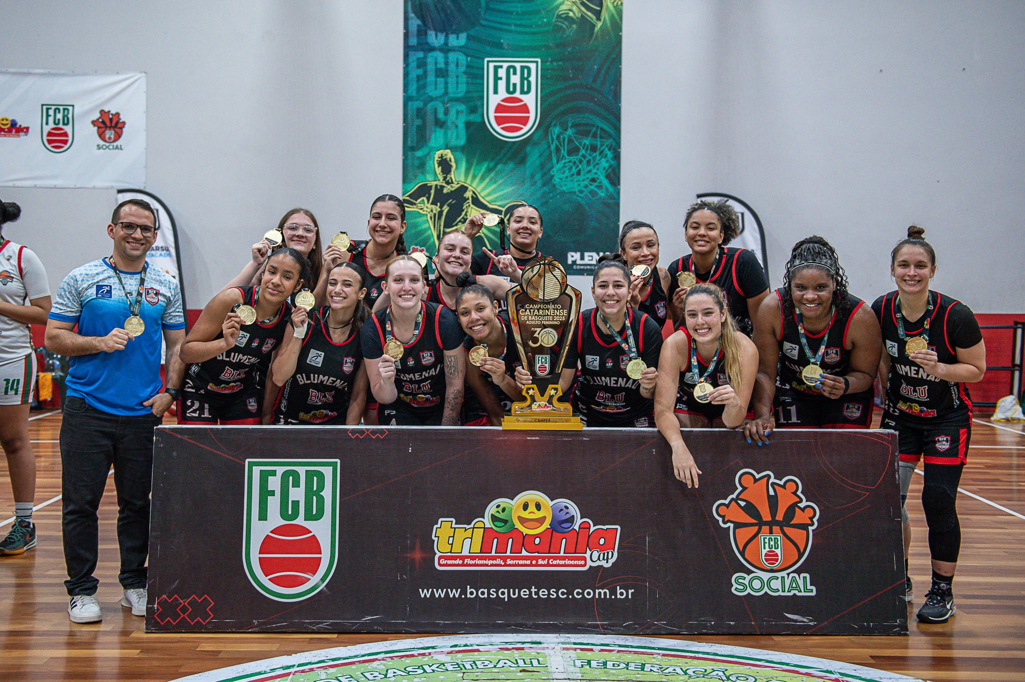 Campeão catarinense, Blumenau anuncia desistência da LBF 2026