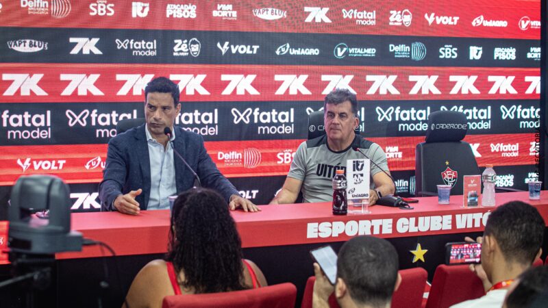 Sexto diretor de futebol na gestão de Fábio Mota, Gustavo Vieira tem futuro incerto no Vitória