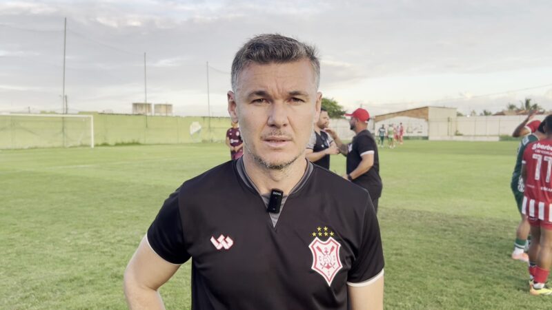 De Mattia elogia Sergipe em amistoso contra Coruripe e ressalta: “não queremos ser campeões de verão”