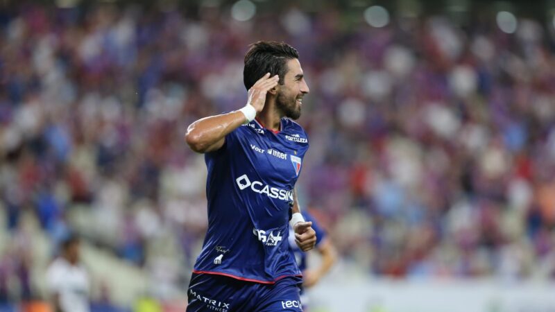 Lucero é o artilheiro do Fortaleza pelo terceiro ano seguido