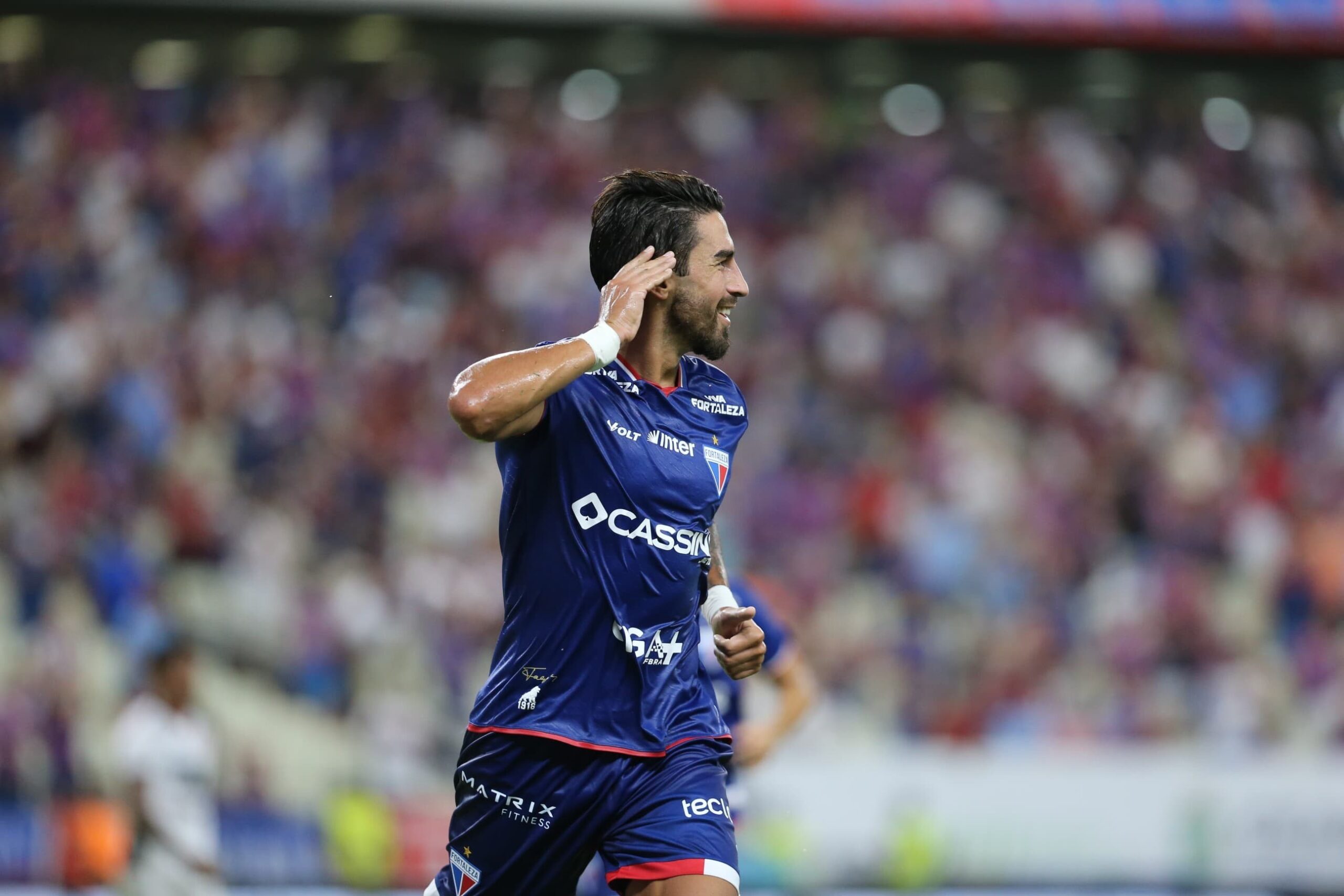 Lucero é o artilheiro do Fortaleza pelo terceiro ano seguido