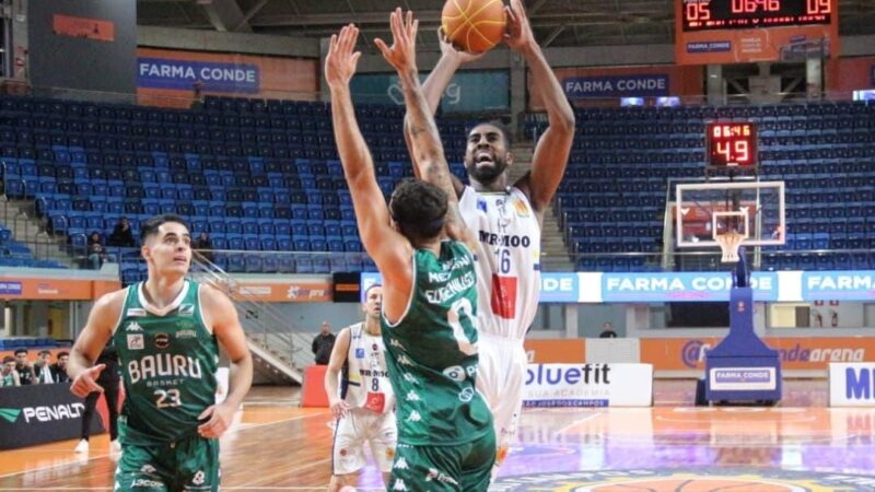 Bauru recebe o São José tentando encerrar má fase no NBB