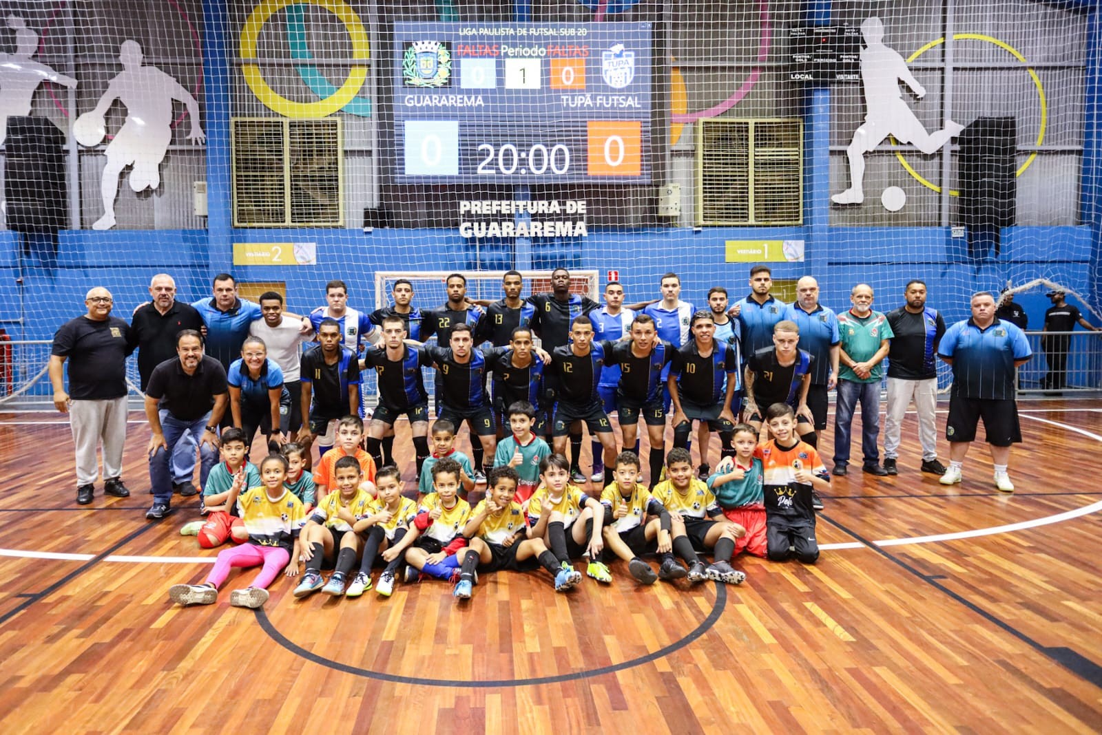 Guararema recebe Lençóis Paulista pela finalíssima da Liga Paulista de Futsal Sub-20