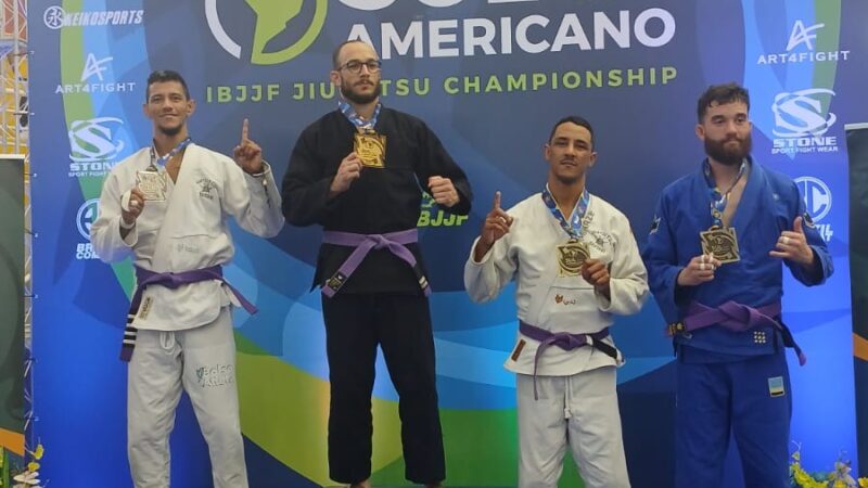 Irmãos de PE comemoram pódio no sul-americano de jiu-jítsu