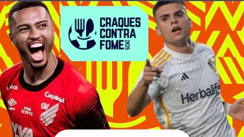 Gabriel Pec e Leozinho promovem jogos solidários em Petrópolis para alimentar famílias no Natal