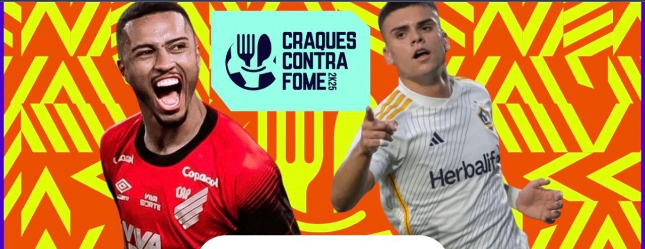 Gabriel Pec e Leozinho promovem jogos solidários em Petrópolis para alimentar famílias no Natal