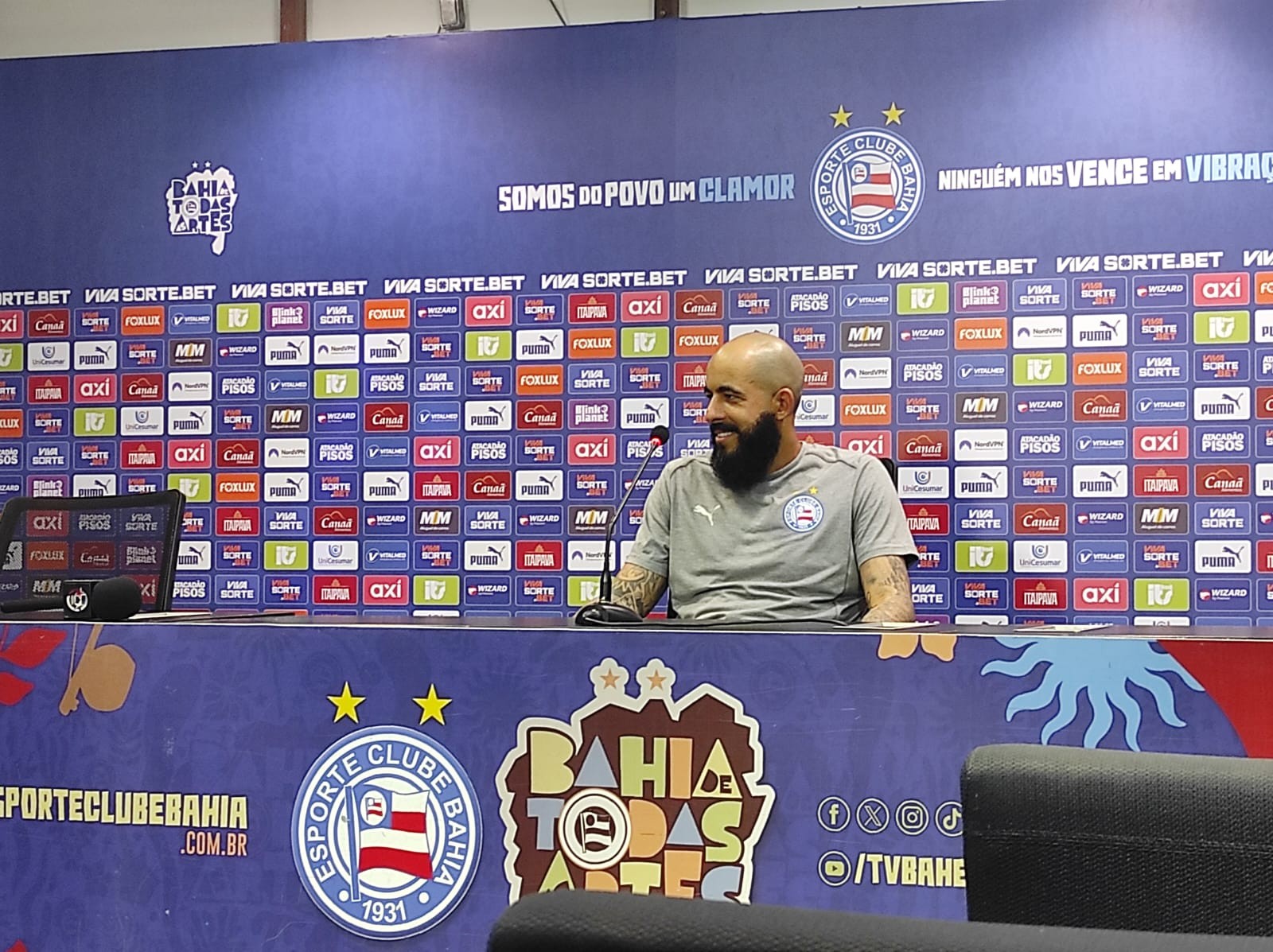 Danilo Fernandes se declara ao Bahia após último jogo em casa: “Sou mais um louco apaixonado”