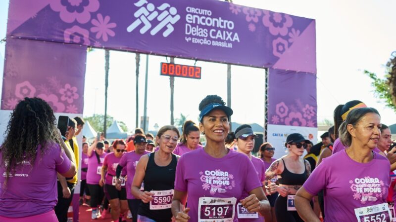 Juiz de Fora recebe corrida Circuito Encontro Delas Caixa pela primeira vez em 2025