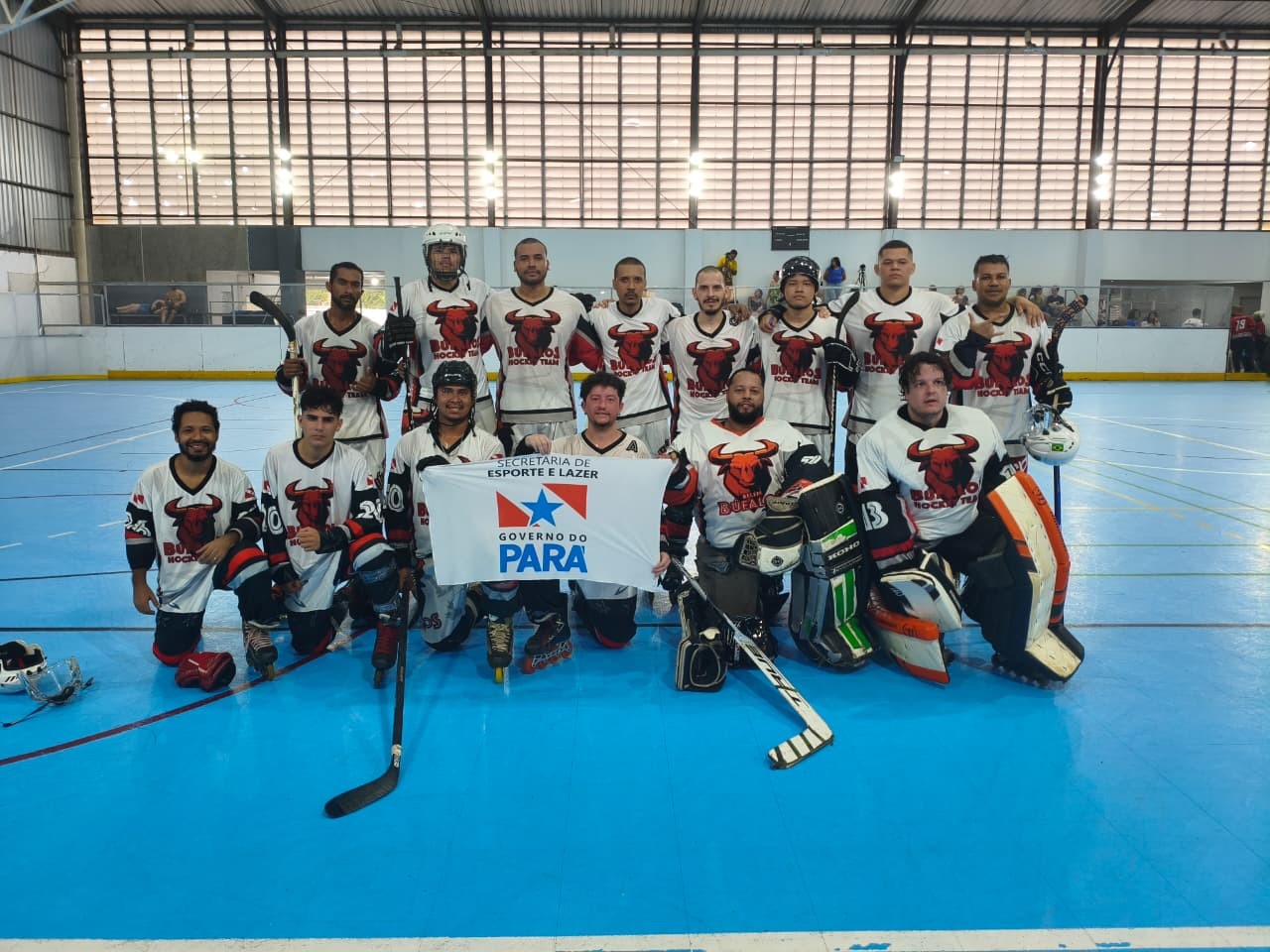 Representando o Pará, Búfalos fica na terceira colocação no Brasileiro de Hockey Inline