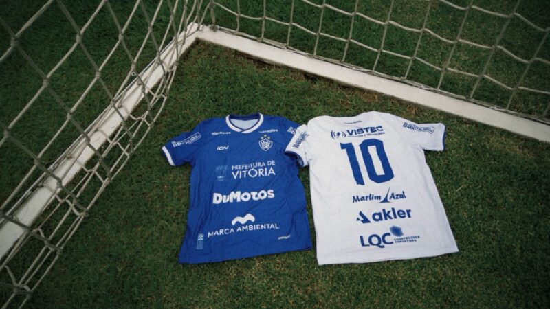 Vitória-ES revela as novas camisas para a temporada 2026; veja fotos
