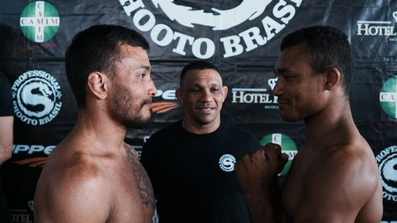 Shooto Brasil 134: John ‘Macapá’ e  Rogério ‘Garotão’ se enfrentam em luta coprincipal do evento