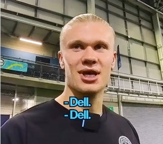 Em vídeo do City, Haaland convida “xará” do Bahia para assistir a um jogo em Manchester